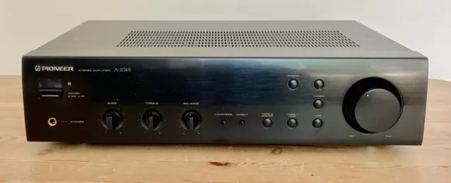 Pioneer A-204R Vintage Stereo Amplifier 35 + 35 watts