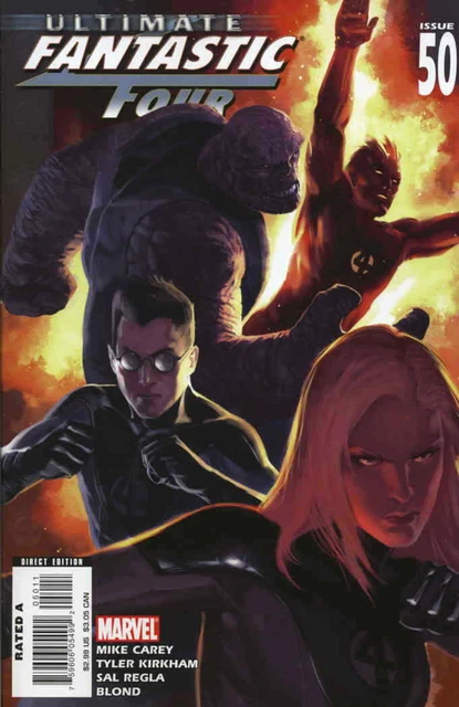 Ultimate Fantastic Four #50 VF; Marvel | Mike Carey Thanos - we combine shipping