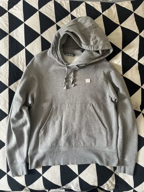 Acne studios ferris face oversized cotton hoodie deals