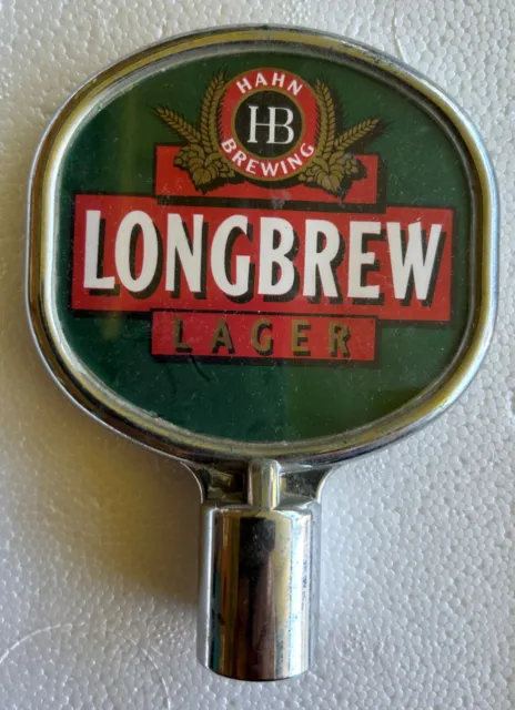 Collectible  Hahn Brewing Longbrew Lager Screw On Tap Top