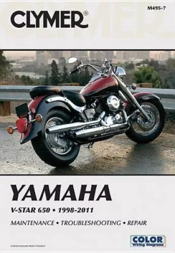 Clymer Yamaha V-Star 650 1998-2011 (Clymer Manuals: Motorcycle Repair) by Haynes