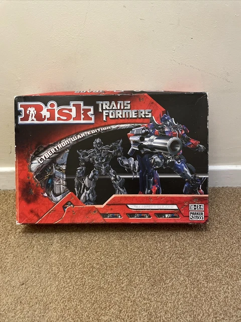 TRANSFORMERS RISK GAME - Cybertron War Edition complete, family ...