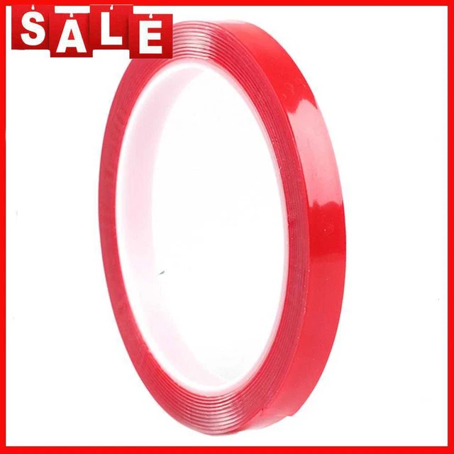 Doppelseitiger wasserdichter transparenter Klebebandaufkleber (1 mm * 6 mm * 3 m