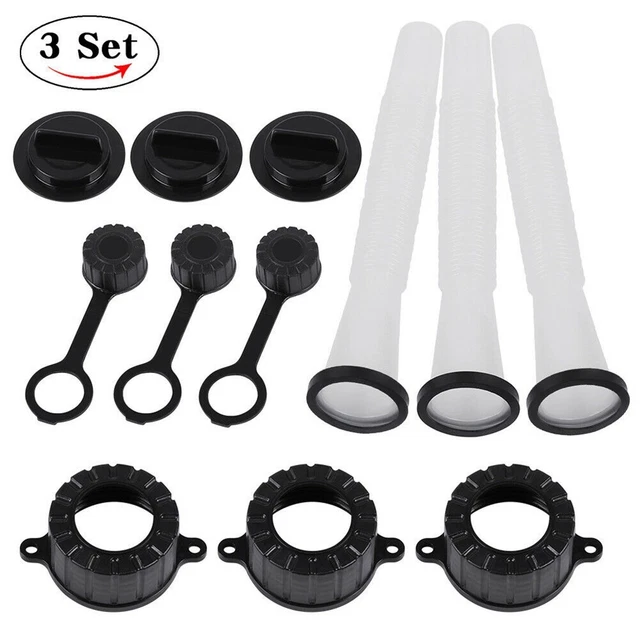 Replacement Spout & Parts Set For Rubbermaid Kolpin Gott Can Fuel Gas Part-New