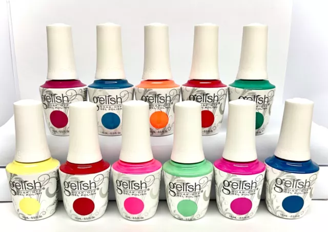 Harmony Gelish Soak-Off GEL - Pick Any Color/Top/Base/Bond SERIES 5 -NEW BOTTLES 2