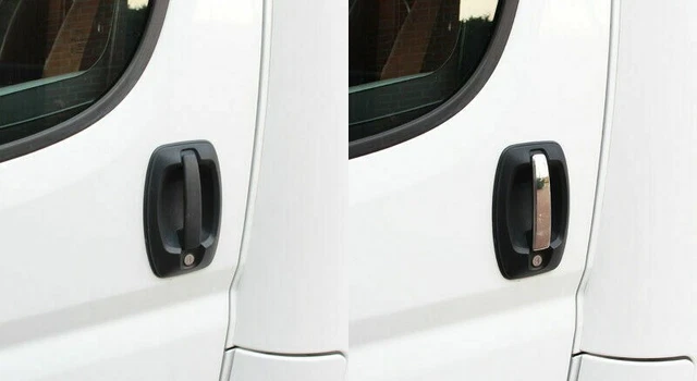 1Set Inox Poignées pour Fiat Ducato Citroën Jumper Iveco Tous les Jours De 2006