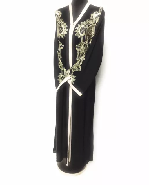 Neueste Design Dubai Abaya-stil Kaftan Farasha Maxikleid Abaya Offene