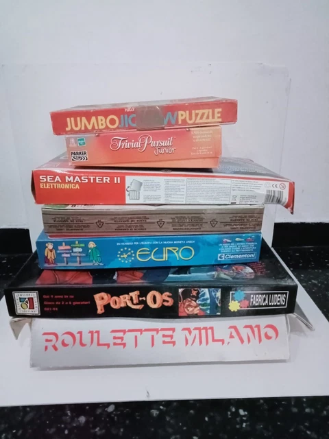 Giochi da tavolo per bambini o educativi