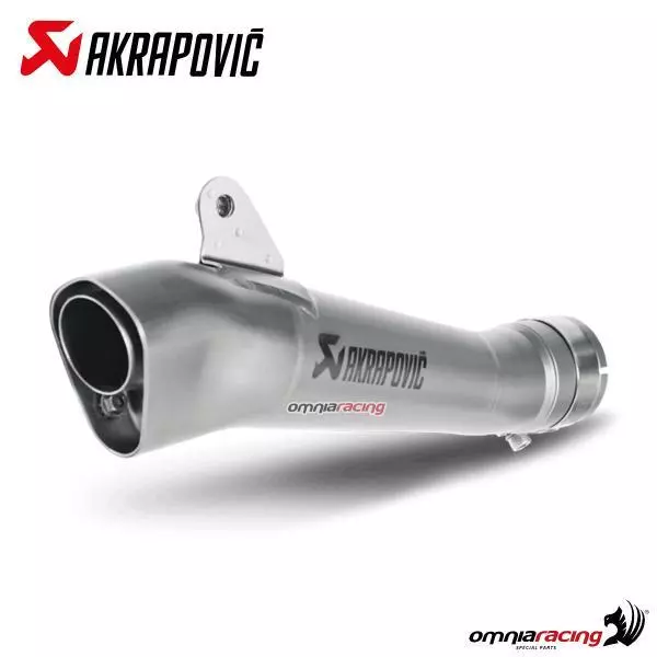 Silencieux d'échappement Racing Akrapovic en titane pour Yamaha R6 2017-2022