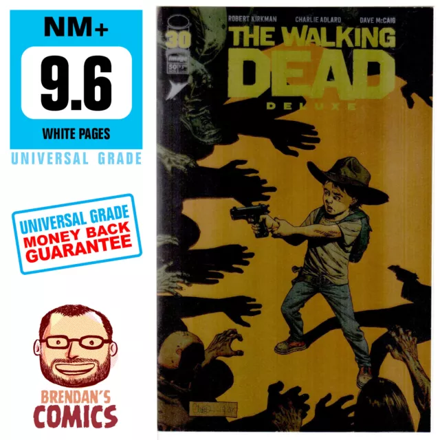 WALKING DEAD DELUXE #50 LCSD Gold Foil Variant cover NM+ 9.6 Kirkman IMAGE 2022