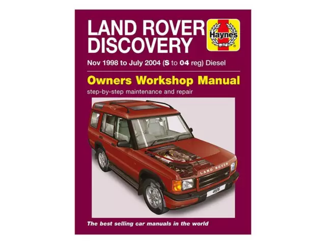 Land Rover Discovery 2 Owners Workshop Manual - DA4493