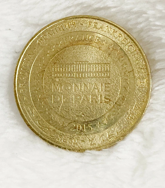 Disneyland Paris, Collector Coin Mickey Mouse with Sleeping Beauty’s Castle 2