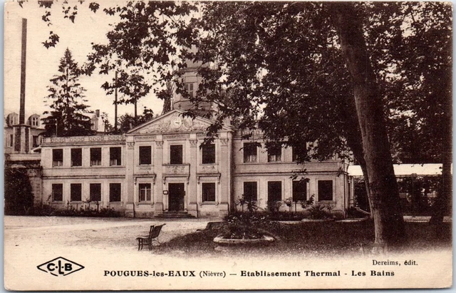 58 POUGUES LES EAUX  -carte postale ancienne [JR03970]