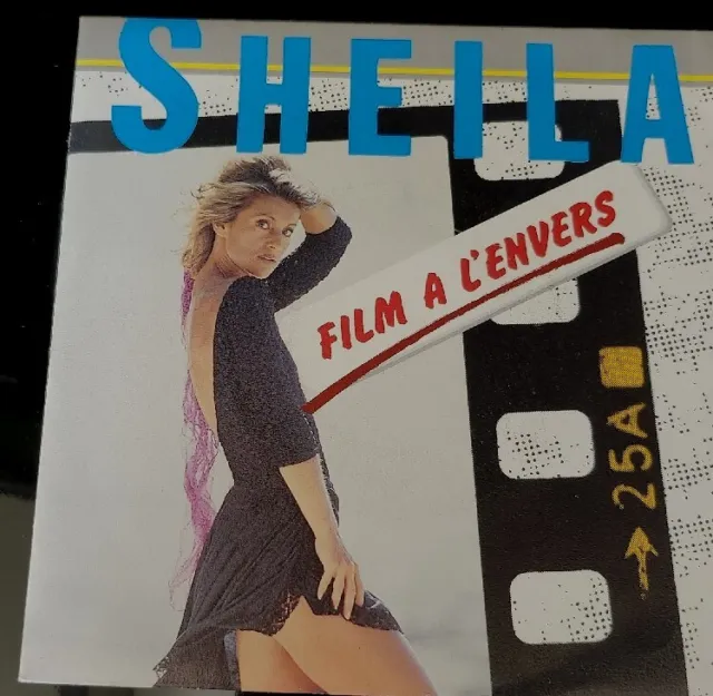 SHEILA Vinyle 45T SP 7" FILM A L'ENVERS- CARRERE . NEUF.