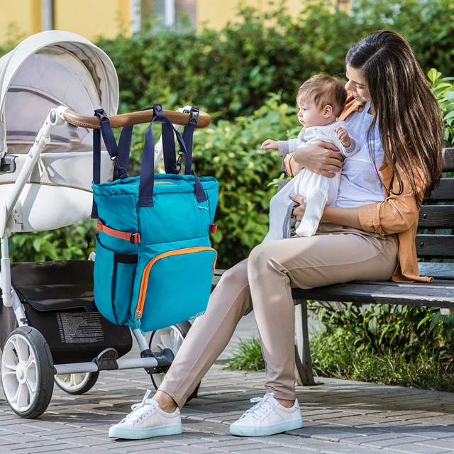 Living Traveling Share Baby Diaper Bag Multi-Function Travel Waterproof Backpack 6
