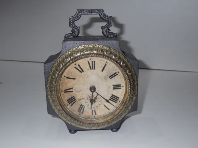 Orologio Da Tavolo Sveglia Vintage D'epoca Antico (S15)