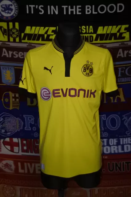 4.5/5 BVB Borussia Dortmund adults M 2012 home football shirt jersey soccer