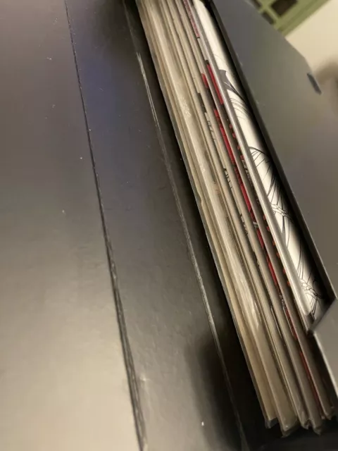 Comic Portfolio Box - Black With 9 Spawn COMICS INCLUDED! Read Description!