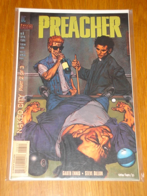 Preacher #6 Vol 1 Dc Vertigo Comic Garth Ennis Fabry September 1995