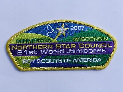 Unused 2007 21st World Scout Jamboree Northern Star Council BSA Shoulder Patch