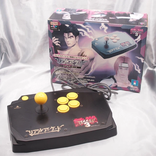 HORI PlayStation PS1 HPS-27 Controller Real Arcade  Boxed Japan Tested Working