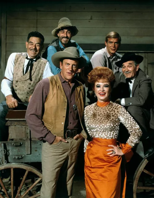 Cast of Classic Western TV Series Show Gunsmoke Photo Picture Print 8" x 10"