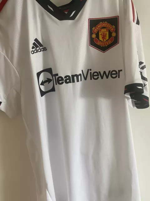 Adidas Manchester United Away Shirt 2022-23 RASHFORD 10 Mens Medium