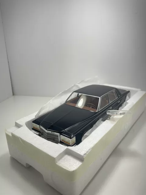 BOS 1/18 1982 Cadillac Fleetwood Brougham Resin Model car in black UlTRA RARE!!