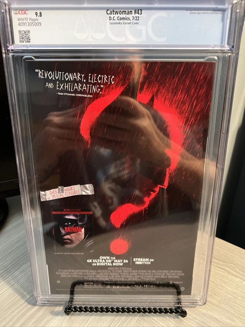 Catwoman #43 2022 DC Comics 1:25 Sozomaika Variant Cover CGC 9.8  🐈‍⬛🔥 3
