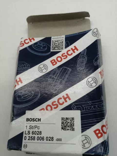 Bosch 0258006028 - Lambdasonde mit fahrzeugspezifischem Stecker