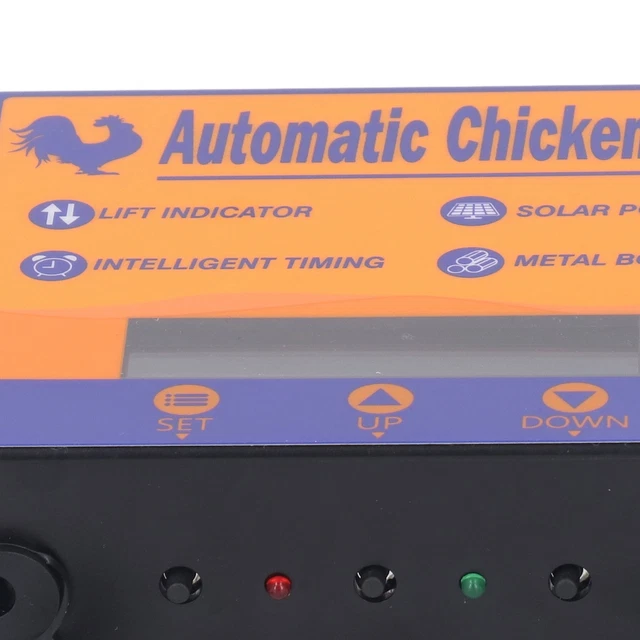 AUTOMATIC CHICKEN COOP Door With Timer Battery Operated Automatic