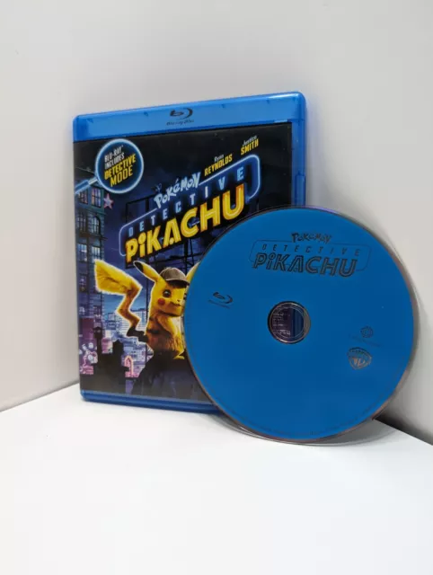 Pokemon Detective Pikachu (Blu-ray Disc, 2019) No DVD - Disc Very Clean - Tested