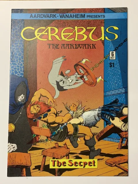 Cerebus the Aardvark #6/Bronze Age Comic Book/1st Jaka/NM