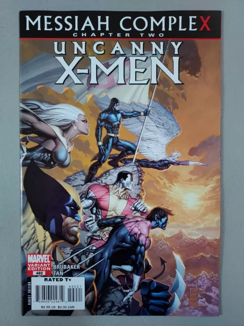 Uncanny X-Men #492 - Silvestri Variant - Messiah Complex (2008) Marvel