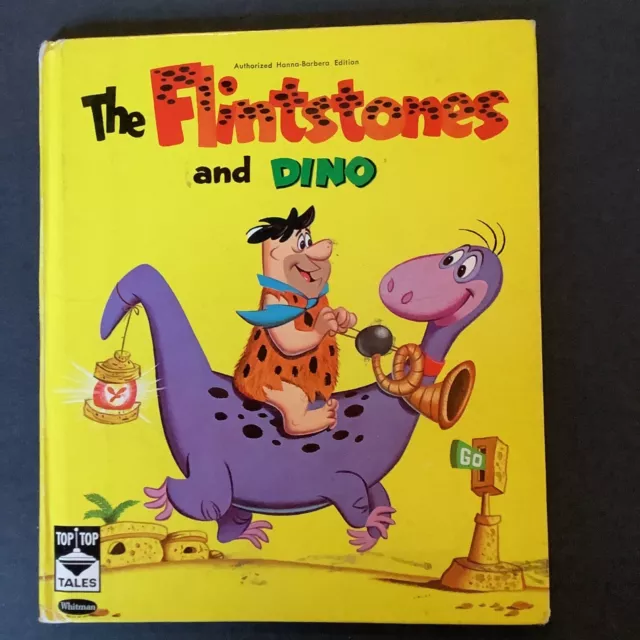 Hanna Barbera The Flintstones and Dino Storybook 1961