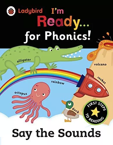 Ladybird I'm Ready for Phonics: Say the Sounds by Ladybird Book The Cheap Fast