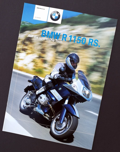BMW MOTORRAD KATALOG BMW R 1150 RS, 07/2001, 24 Seiten, wie Neu! EUR 6