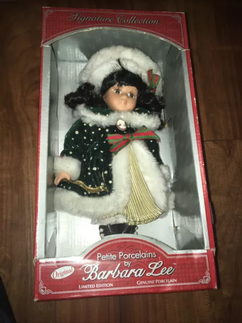 Porcelain Doll Limited Edition Petite Porcelains by Barbara Lee Signature