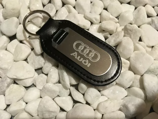 Audi Jalousien geätzt Schlüsselring geätzt und A 1 2 3 4 5 6 7 8 Q RS TT NEU 2