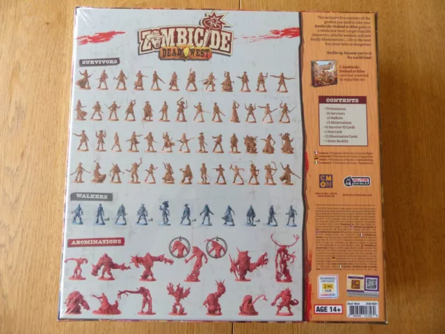 Zombicide Undead or Alive: Dead West Kickstarter Exclusive Stretch Goals Box!