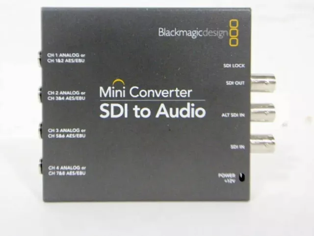 8 Channel Blackmagic Design Mini Converter - SDI to Audio (1580-57)