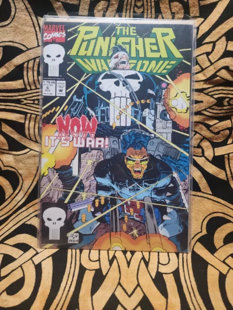 The Punisher: War zone August #6 1992 Marvel Comic excellent!