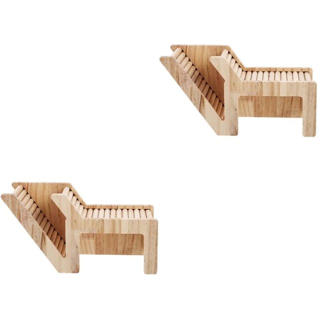 2x Guinea Zubehör für Hamster Zubehör für Hamster Hideout Für Tiere Käfig Zubehö