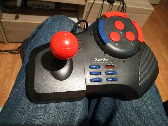 Manette Joystick Quick Shot QS-185 (conqueror 3) - SEGA Megadrive Master System