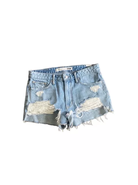 Revolve Lovers + Friends Jack High Rise Distressed Cut Off Shorts Size 28 2