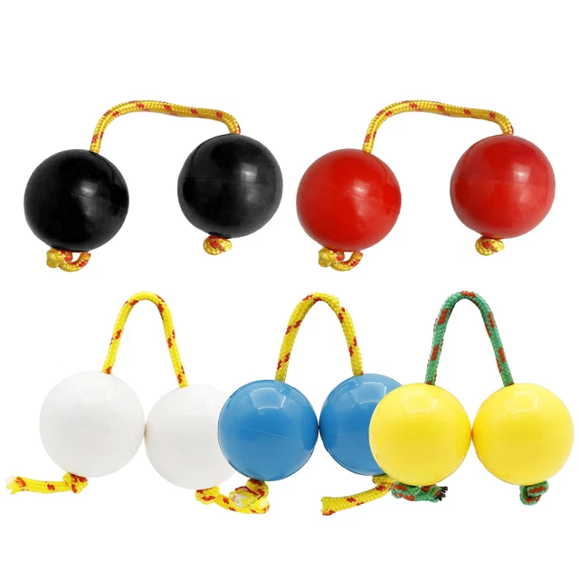 ABS Hand Shaker Balls Kashaka African Shaker Rattle Rhythm Instrument