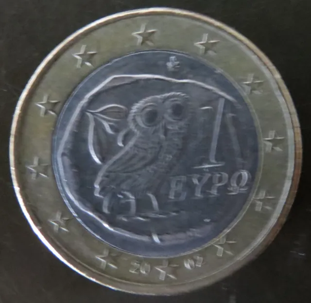 1-Euro-Umlaufmünze Griechenland 2002