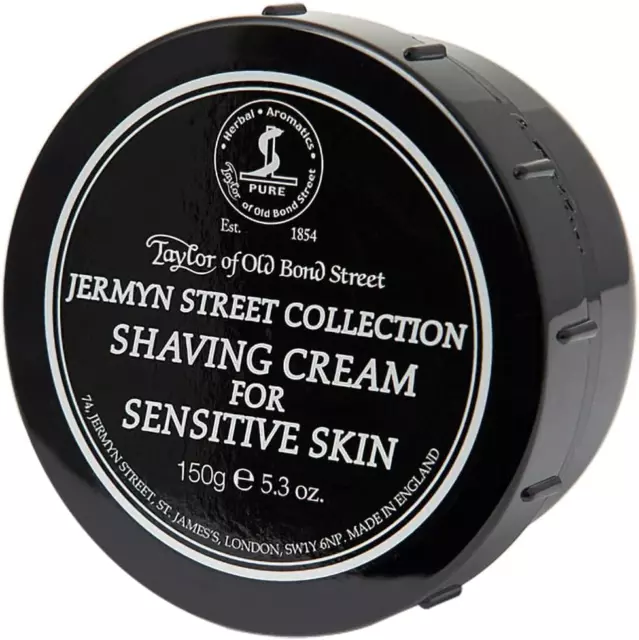 Taylors of Old Bond Street Jermyn Street Collection Shaving Cream for Sensitive