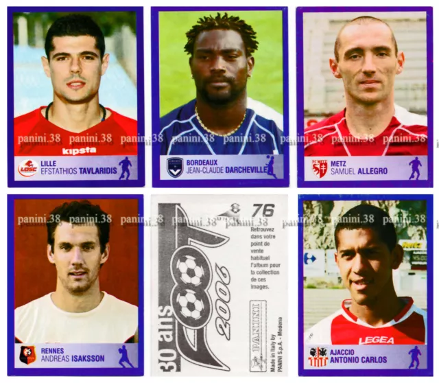 RARE !! Vignettes AU CHOIX "FRANCE FOOT 2006" stickers, figurina PANINI