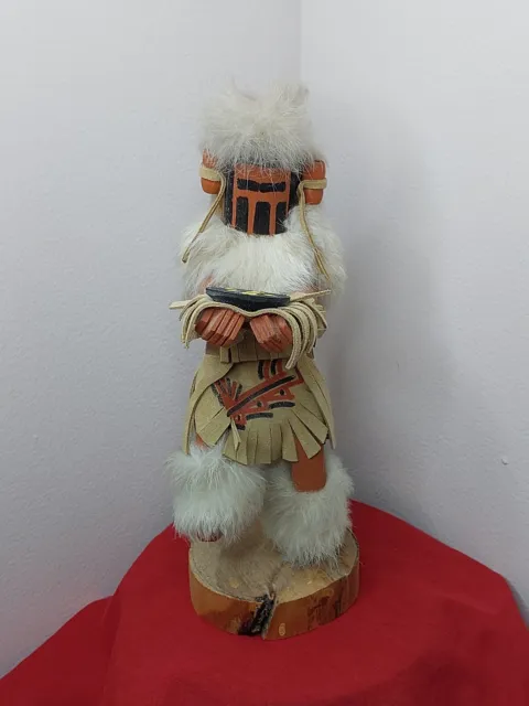 Vintage Native American Handmade Signed Corn Maiden Kachina Doll